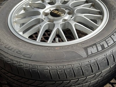 JDM BBS Wheels 4-Book Set RG-F RG367 167.0J Inset 42 Silver Michelin P No Tires - Image 7