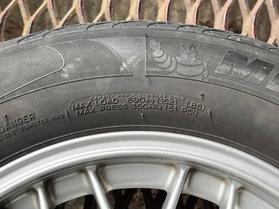 JDM BBS Wheels 4-Book Set RG-F RG367 167.0J Inset 42 Silver Michelin P No Tires - Image 9