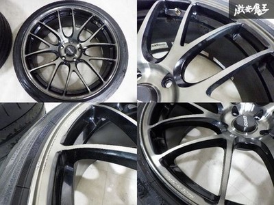 JDM Tuner SizeRAYS G27-PM 20x9J +32 10J +42 PCD120 5H 5-hole Wheel 4Boo (No Tires) - 画像 (2)