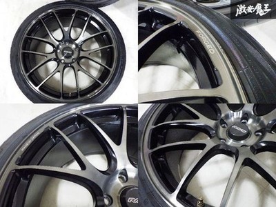 JDM Tuner SizeRAYS G27-PM 20x9J +32 10J +42 PCD120 5H 5-hole Wheel 4Boo (No Tires) - 画像 (3)