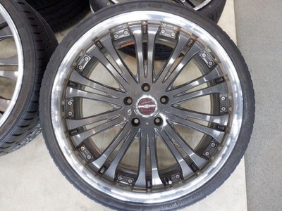 JDM S AME Shallen XS-20 20 5H114.3 8.5J+38 235/30R20 Fits Crown Majest (No Tires) - 画像 (2)