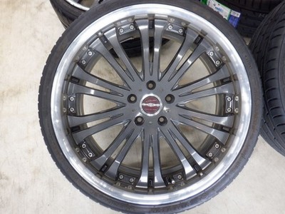 JDM S AME Shallen XS-20 20 5H114.3 8.5J+38 235/30R20 Fits Crown Majest (No Tires) - 画像 (3)