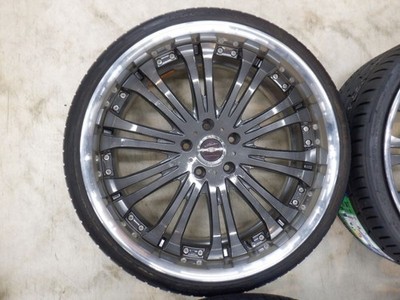 JDM S AME Shallen XS-20 20 5H114.3 8.5J+38 235/30R20 Fits Crown Majest (No Tires) - 画像 (4)