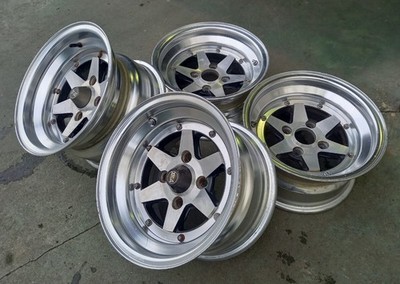 JDM Old car SSR Longchamp 147.5J 8J PCD114.3 4H wheels 4Book deep rim No Tires