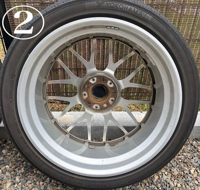 JDM Postage 4708-6688 yen Hokkaido BBS 114.3-5H RS989A 19inch 8.0J+52 No Tires - Image 7
