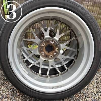 JDM Postage 4708-6688 yen Hokkaido BBS 114.3-5H RS989A 19inch 8.0J+52 No Tires - Image 8