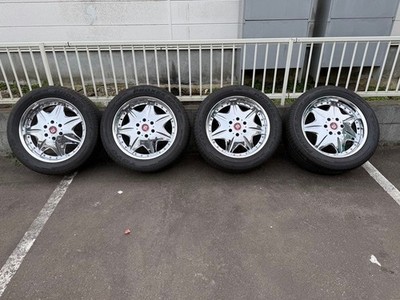 JDM 265/50-20 Wheel Set for Prado Vehicle Excellent Condition (No Tires)