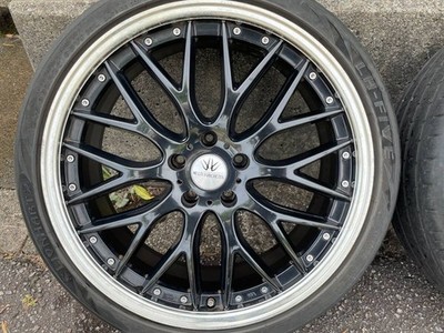 JDM OK Alphard Vellfire Luxury VIP specification Deep rim BADX Laxarny (No Tires) - 画像 (2)