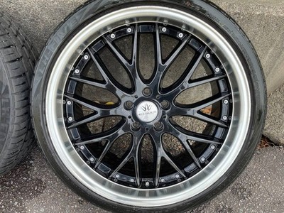 JDM OK Alphard Vellfire Luxury VIP specification Deep rim BADX Laxarny (No Tires) - 画像 (5)