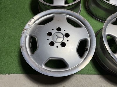 JDM Mercedes-Benz INTRA K12 Germany 1616x7J +35 112/5H Used 4-Book Whe No Tires - Image 2
