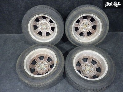 JDM Wheels 4Book 145.5J + 45 PCD100 4H 175/65R14 NA Roadster Genuine No Tires - Image 6