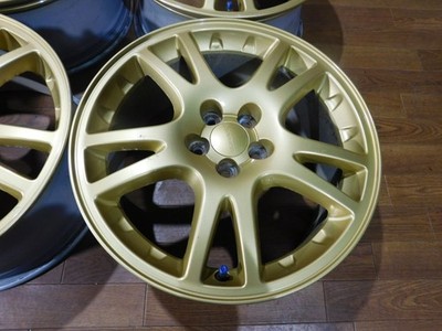 JDM Subaru GDB Impreza WRX STi early model genuine 17-inch aluminum wh (No Tires) - 画像 (2)