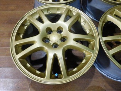 JDM Subaru GDB Impreza WRX STi early model genuine 17-inch aluminum wh (No Tires) - 画像 (3)