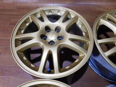 JDM Subaru GDB Impreza WRX STi early model genuine 17-inch aluminum wh (No Tires) - 画像 (4)