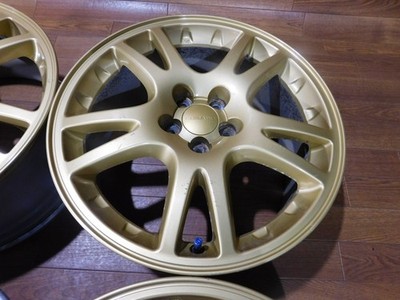 JDM Subaru GDB Impreza WRX STi early model genuine 17-inch aluminum wh (No Tires) - 画像 (5)