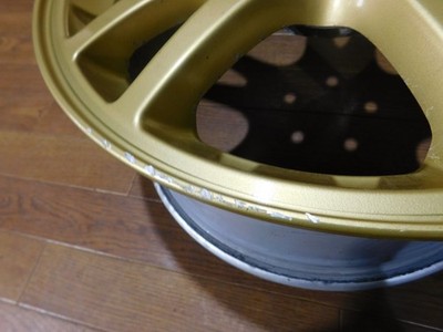 JDM Subaru GDB Impreza WRX STi early model genuine 17-inch aluminum wh (No Tires) - 画像 (8)