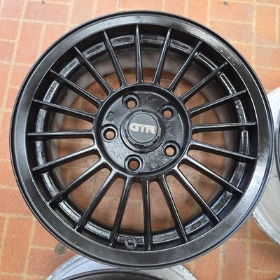 JDM Aftermarket aluminum wheels GTR 15-inch 6J+40 5H-114.3 used. (No Tires) - 画像 (2)