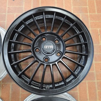 JDM Aftermarket aluminum wheels GTR 15-inch 6J+40 5H-114.3 used. (No Tires) - 画像 (3)