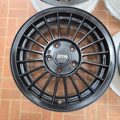 JDM Aftermarket aluminum wheels GTR 15-inch 6J+40 5H-114.3 used. (No Tires) - 画像 (4)