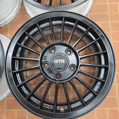 JDM Aftermarket aluminum wheels GTR 15-inch 6J+40 5H-114.3 used. (No Tires) - 画像 (5)