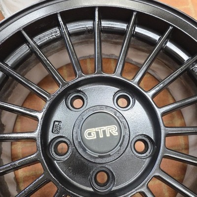 JDM Aftermarket aluminum wheels GTR 15-inch 6J+40 5H-114.3 used. (No Tires) - 画像 (6)