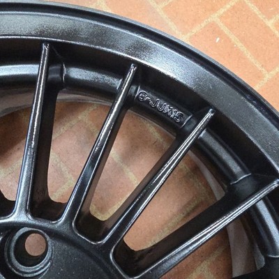 JDM Aftermarket aluminum wheels GTR 15-inch 6J+40 5H-114.3 used. (No Tires) - 画像 (8)