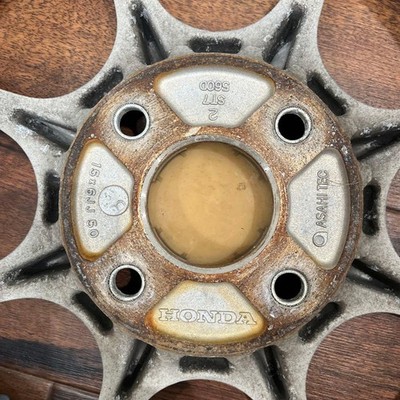 JDM Honda Integra Type R 96SP DC2 genuine alloy wheels (No Tires) - 画像 (4)