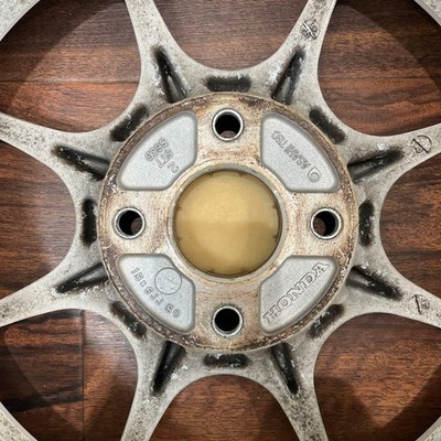 JDM Honda Integra Type R 96SP DC2 genuine alloy wheels (No Tires) - 画像 (7)