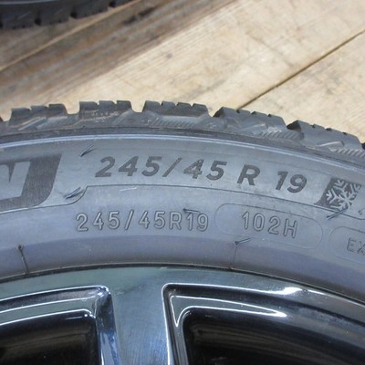 JDM BMW 7 Series G11 G12 and others 198J+30 Michelin X-ICE SNOW 245/45 No Tires - Image 5