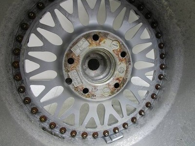 JDM 15 Impul IMPUL R1 7J+32 114.3 Used Aluminum Wheel 4-Wheel Set A15-5 (No Tires) - 画像 (5)