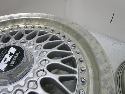 JDM 15 Impul IMPUL R1 7J+32 114.3 Used Aluminum Wheel 4-Wheel Set A15-5 (No Tires) - 画像 (7)