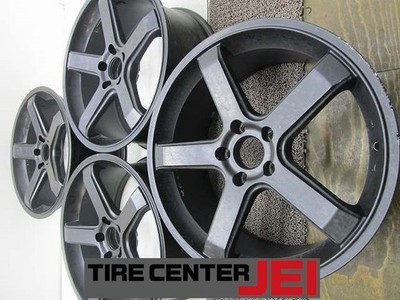 JDM 19hyperion 8.5J+45 114.3 Crown/Skyline Used Aluminum Wheels 4-Book No Tires