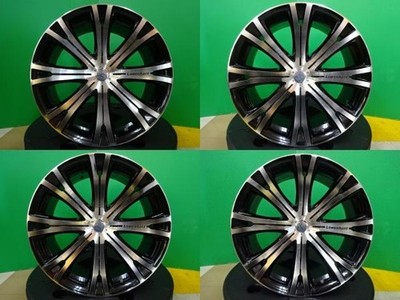 JDM Used Lowenhart LT8 aluminum wheels 20x9.0J +36 9.0J +19 5H114.3 4-p (No Tires) - 画像 (2)