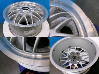 JDM Nissan Dualis Nissan Presage 4Book BBS RG168 Mesh 16-inch 5H 5-hol No Tires - Image 8