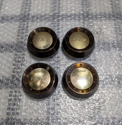 JDM RAYS Volk Racing Center Cap High Type 4Individual Ultra Bronze Out No Tires