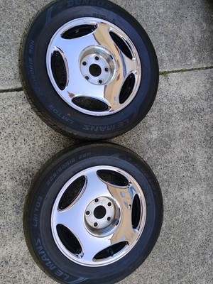 JDM Rare 20/21 Celsior late model genuine chrome wheels 2Book offset 4 No Tires