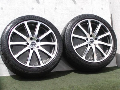 JDM Tires: Toyota Genuine OP RAYS TRD TF2 7.5J+47 PCD114.3-5 Noah Voxy No Tires - Image 2