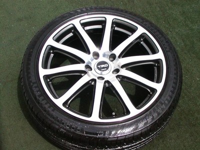 JDM Tires: Toyota Genuine OP RAYS TRD TF2 7.5J+47 PCD114.3-5 Noah Voxy No Tires - Image 3
