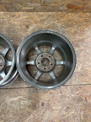 JDM Rare P1 Racing 15x8J +32 PCD114.3 5-hole 5H Out of production Civic (No Tires) - 画像 (6)