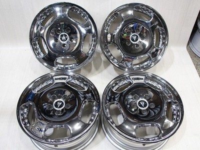 JDM C150 Rare WORK RYVER DT3 Chrome 2P 2-piece 18x8J+45 PCD114.3 JDM U No Tires