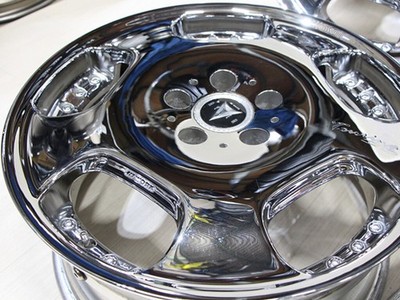JDM C150 Rare WORK RYVER DT3 Chrome 2P 2-piece 18x8J+45 PCD114.3 JDM U No Tires - Image 7
