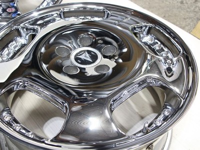 JDM C150 Rare WORK RYVER DT3 Chrome 2P 2-piece 18x8J+45 PCD114.3 JDM U No Tires - Image 8
