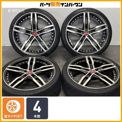 JDM Item Shallen XF-55 19in 9J +45 PCD114.3 Kenda Kaiser 235/35R19 Fit No Tires