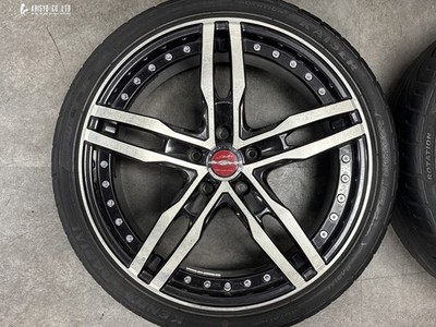JDM Item Shallen XF-55 19in 9J +45 PCD114.3 Kenda Kaiser 235/35R19 Fit No Tires - Image 3
