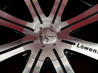 JDM Lowenhart LT-8 LX Used Wheels 4-Book 8J 19-inch PCD 112/114.3 5-ho No Tires - Image 9