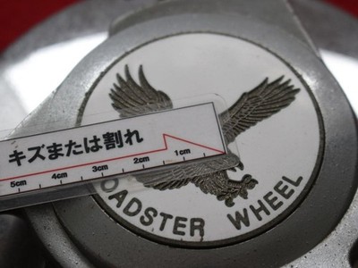 JDM 1-seat aftermarket used wheel center cap center cover emblem ornam No Tires - Image 9