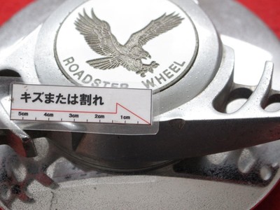 JDM 1-seat aftermarket used wheel center cap center cover emblem ornam No Tires - Image 10