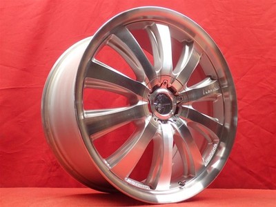 JDM Lowenhart LE-1 SPORTLINE sports line used wheels 4-hole 8.5/9.5J 1 No Tires - Image 3