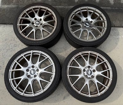 JDM WORK 18-inch wheel set No Tires