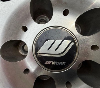 JDM WORK 18-inch wheel set (No Tires) - 画像 (2)